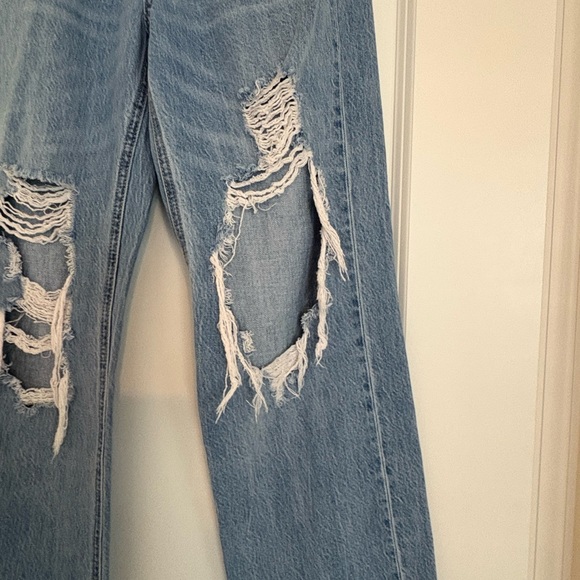 Aeropostale 90s Baggy Distressed Jeans - Picture 3 of 16